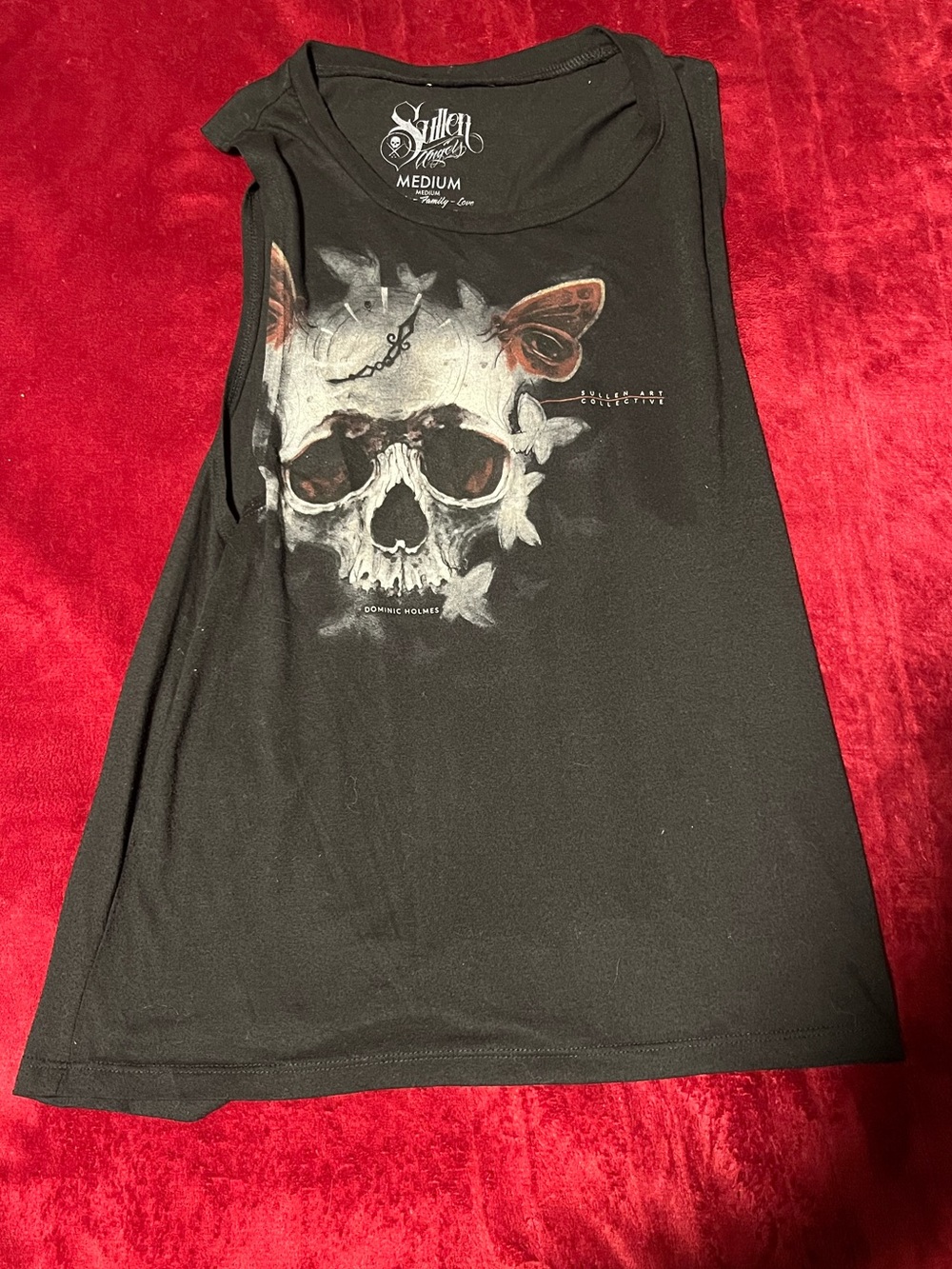 Women’s size medium sullen angels tank top